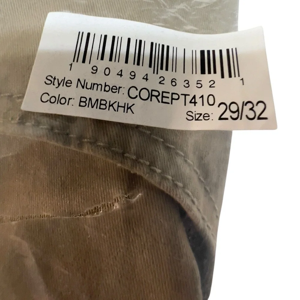 Flag & Anthem Castleton Stretch Chino Portland Relaxed Fit Khaki Size‎ 29WX32L